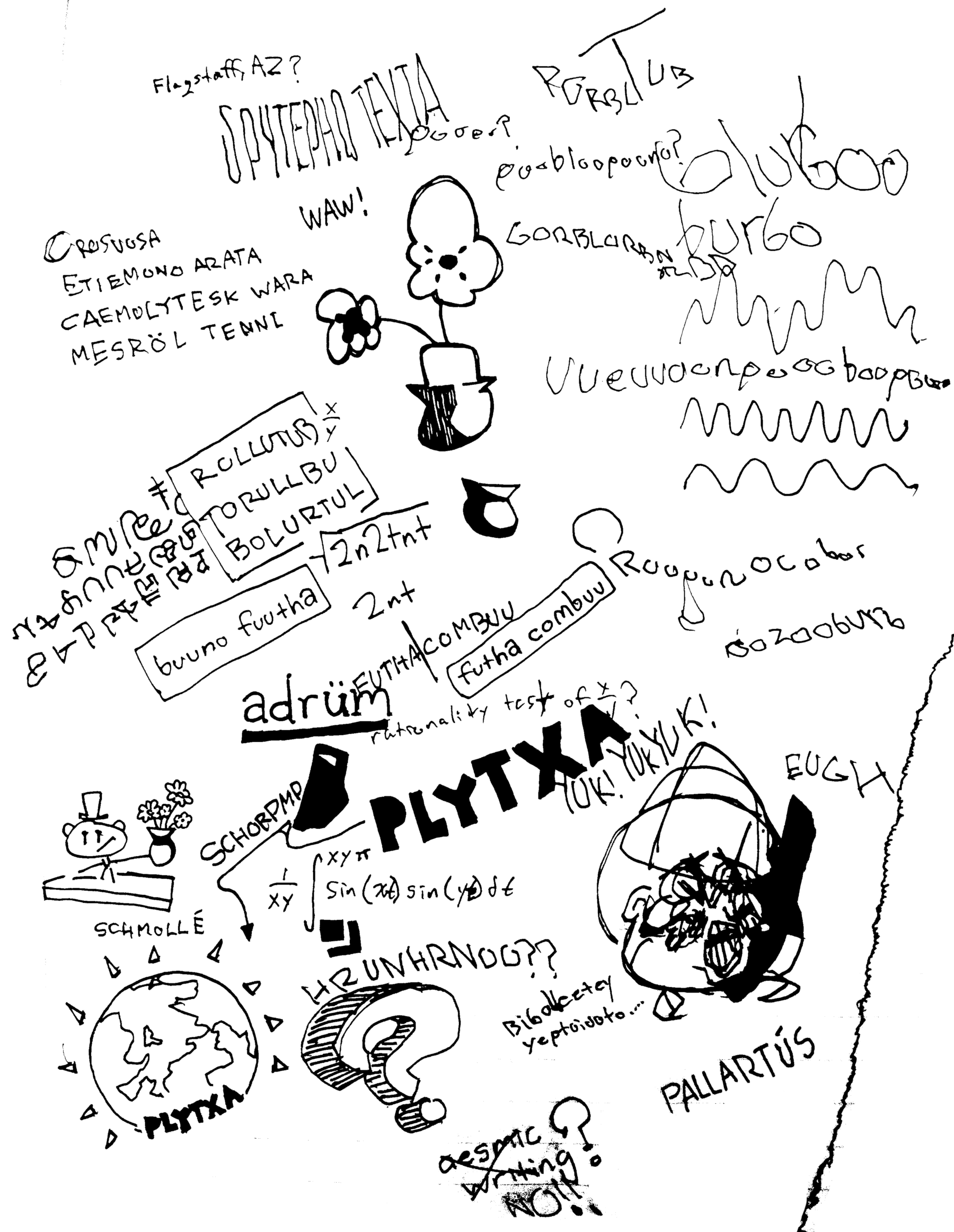 artwork: pseudo asemic