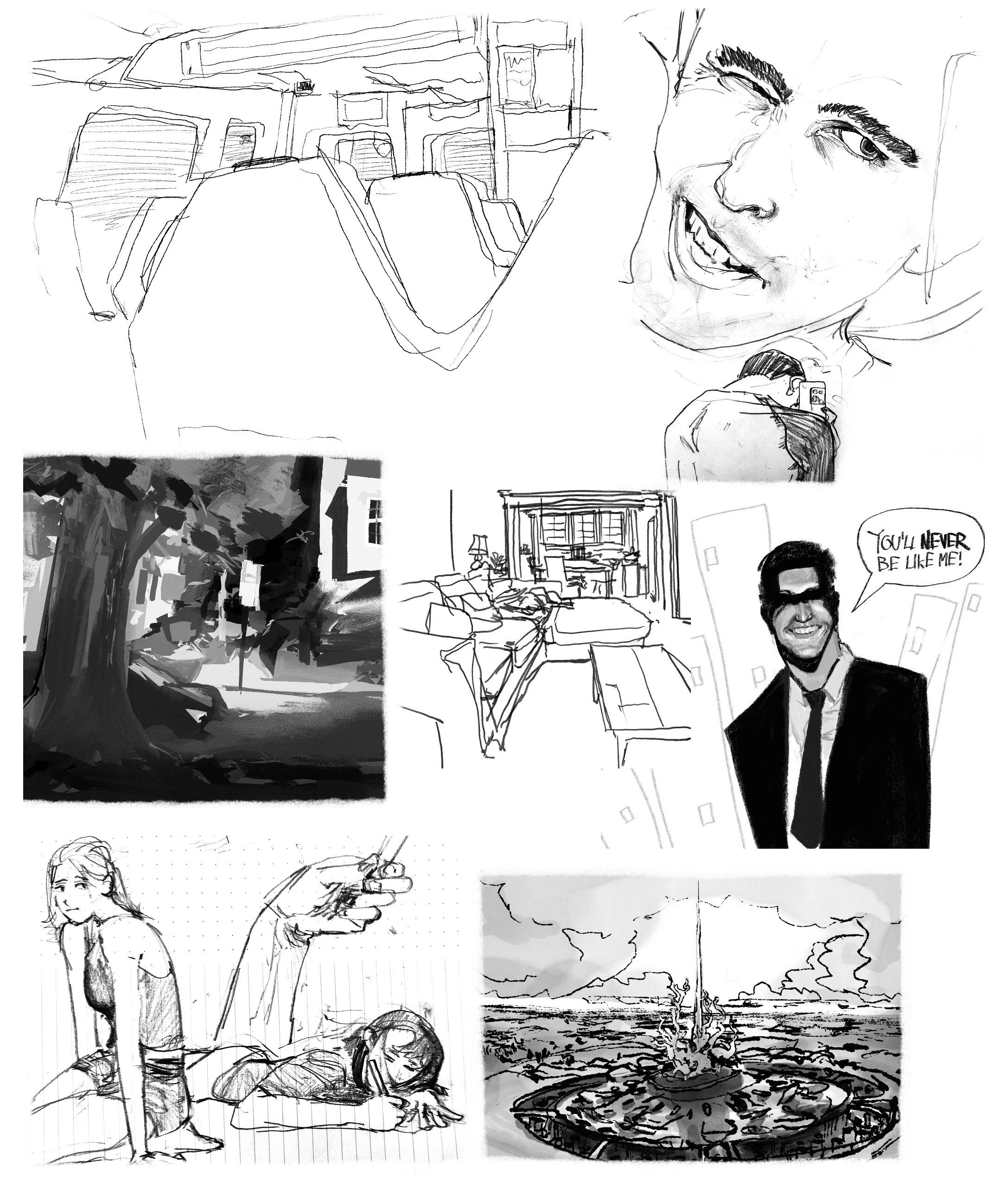 artwork: spring sketches