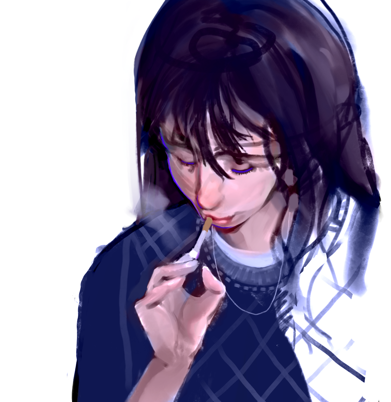 artwork: wool sweater